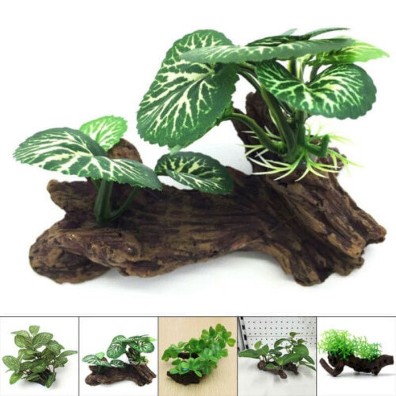 Fake Tree Tank 2pcs Aquarium Artificial Turtle Tree - Aquarium & Art